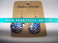 Wholesale new arrival 50dozens ancients silver oil drip dangle earrings wholesale