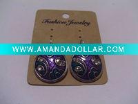 Wholesale new arrival 50dozens ancients silver oil drip dangle earrings wholesale