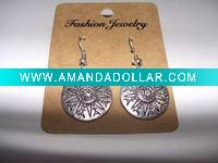 Wholesale new arrival 50dozens ancients silver oil drip dangle earrings wholesale