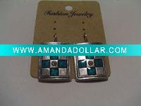 Wholesale new arrival 50dozens ancients silver oil drip dangle earrings wholesale