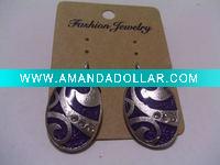 Wholesale new arrival 50dozens ancients silver oil drip dangle earrings wholesale