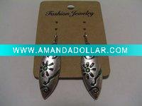 Wholesale new arrival 50dozens ancients silver oil drip dangle earrings wholesale