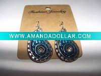 Wholesale new arrival 50dozens ancients silver oil drip dangle earrings wholesale
