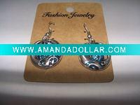 Wholesale new arrival 50dozens ancients silver oil drip dangle earrings wholesale