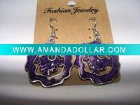Wholesale new arrival 50dozens ancients silver oil drip dangle earrings wholesale