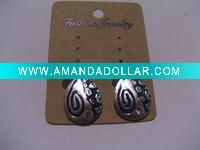 Wholesale new arrival 50dozens ancients silver oil drip dangle earrings wholesale