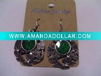 Wholesale new arrival 50dozens ancients silver oil drip dangle earrings wholesale