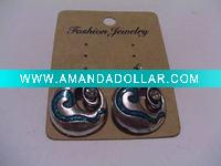 Wholesale new arrival 50dozens ancients silver oil drip dangle earrings wholesale