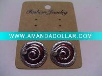 Wholesale new arrival 50dozens ancients silver oil drip dangle earrings wholesale