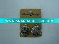 Wholesale new arrival 50dozens ancients silver oil drip dangle earrings wholesale