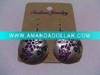 Wholesale new arrival 50dozens ancients silver oil drip dangle earrings wholesale