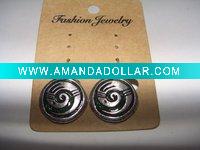 Wholesale new arrival 50dozens ancients silver oil drip dangle earrings wholesale