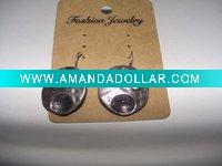 Wholesale new arrival 50dozens ancients silver oil drip dangle earrings wholesale