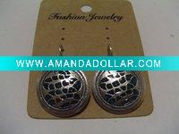Wholesale new arrival 50dozens ancients silver oil drip dangle earrings wholesale
