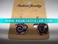Wholesale new arrival 50dozens ancients silver oil drip dangle earrings wholesale