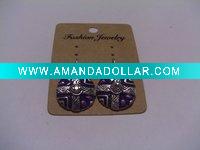 Wholesale new arrival 50dozens ancients silver oil drip dangle earrings wholesale