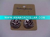Wholesale new arrival 50dozens ancients silver oil drip dangle earrings wholesale