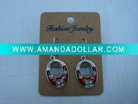 Wholesale new arrival 50dozens ancients silver oil drip dangle earrings wholesale