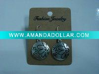 Wholesale new arrival 50dozens ancients silver oil drip dangle earrings wholesale