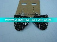 Wholesale new arrival 50dozens ancients silver oil drip dangle earrings wholesale