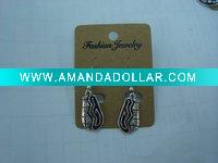 Wholesale new arrival 50dozens ancients silver oil drip dangle earrings wholesale