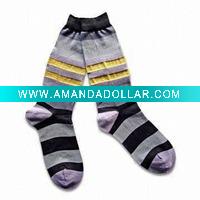 Wholesale men mercerized cotton dress socks