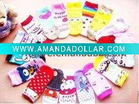 Wholesale girl\'s socks children sock kids\' socks mix styles free size(34-38)