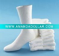 Wholesale 100%combed cotton socks