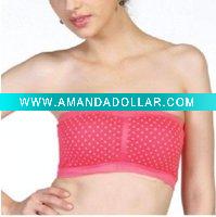 red attactive seamless lingerie