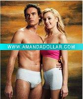 red confortable seamless lingerie