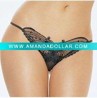 Wholesale Butterfly shape Sexy thongs