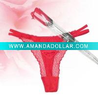 Wholesale 2011 New thongs T-pants underwear Printing embroidery underwear Briefs
