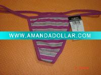 Wholesale Made Of Woven Cloth Fabric , Cheap Price For Promotion Thong