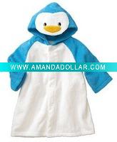 Wholesale Cotton Cartoon Kids Bathrobe
