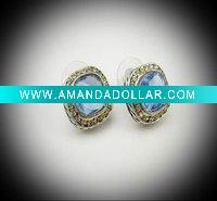 Wholesale Square Patterned Earring Fashion Earring Costume Earring