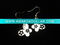 charm long earrings