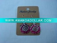 Wholesale new arrival 50dozens ancients silver oil drip dangle earrings wholesale