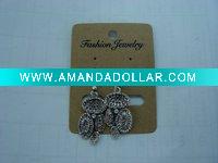 Wholesale new arrival 50dozens ancients silver oil drip dangle earrings wholesale
