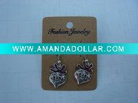 Wholesale new arrival 50dozens ancients silver oil drip dangle earrings wholesale