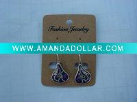 Wholesale new arrival 50dozens ancients silver oil drip dangle earrings wholesale