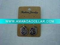 Wholesale new arrival 50dozens ancients silver oil drip dangle earrings wholesale