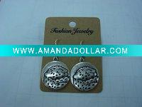 Wholesale new arrival 50dozens ancients silver oil drip dangle earrings wholesale