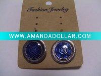 Wholesale new arrival 50dozens ancients silver oil drip dangle earrings wholesale