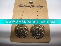Wholesale new arrival 50dozens ancients silver oil drip dangle earrings wholesale