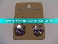 Wholesale new arrival 50dozens ancients silver oil drip dangle earrings wholesale