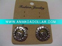 Wholesale new arrival 50dozens ancients silver oil drip dangle earrings wholesale