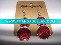 Wholesale new arrival 50dozens ancients silver oil drip dangle earrings wholesale