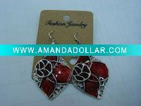 Wholesale new arrival 50dozens ancients silver oil drip dangle earrings wholesale