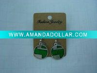 Wholesale new arrival 50dozens ancients silver oil drip dangle earrings wholesale