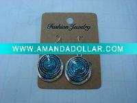 Wholesale new arrival 50dozens ancients silver oil drip dangle earrings wholesale